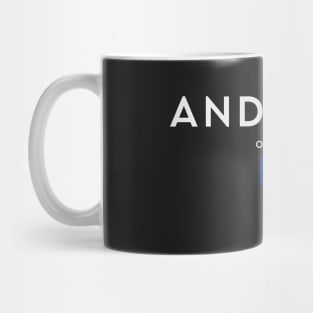 Andorra flag, andorran flag Mug